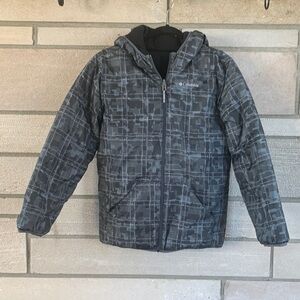 Columbia Charcoal Geometric Jacket